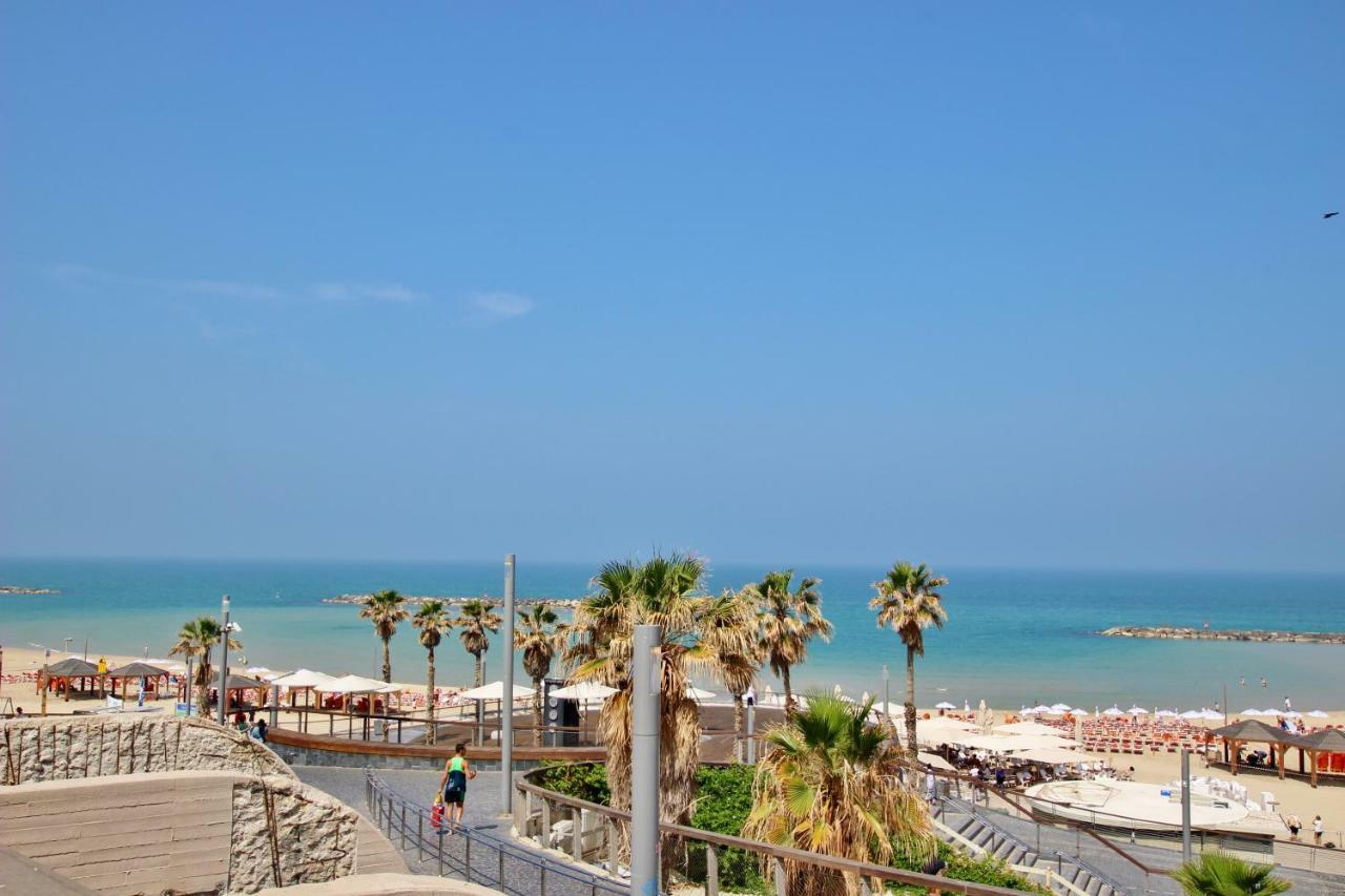 Pool Gym And Beach Front 3 Bedrooms Luxury Tel Aviv Apartment Exterior foto